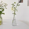 Flower Glass Vase Love Heart Shape Flower Pots Transparent Desktop Terrarium Containers Aromatherapy Bottle for Bedroom Decor 4