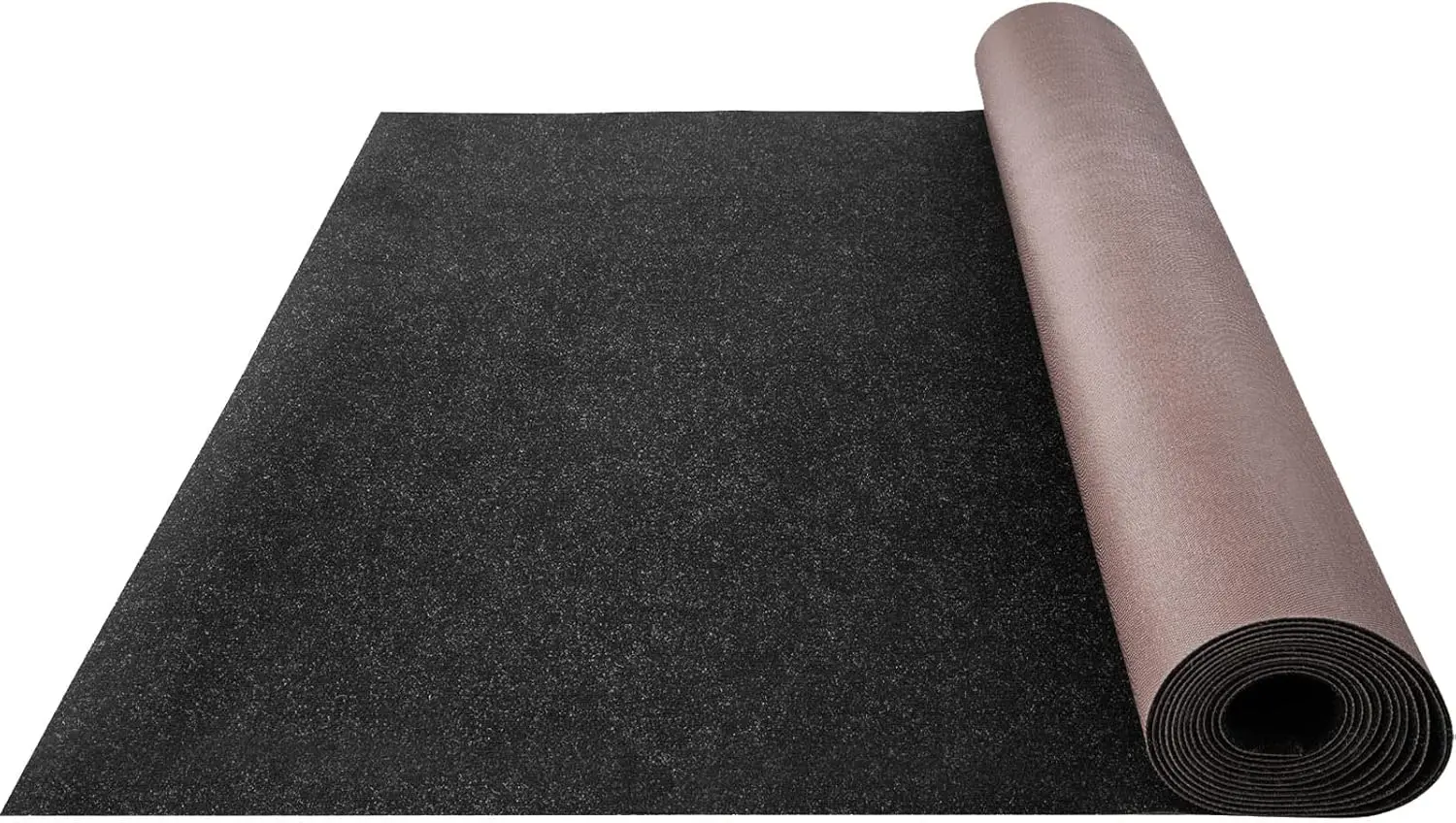 Boat Carpet, 6 ft x 18 ft Marine Carpet for Boats, Waterproof Black Indoor Outdoor Carpet with Marine Backing Anti