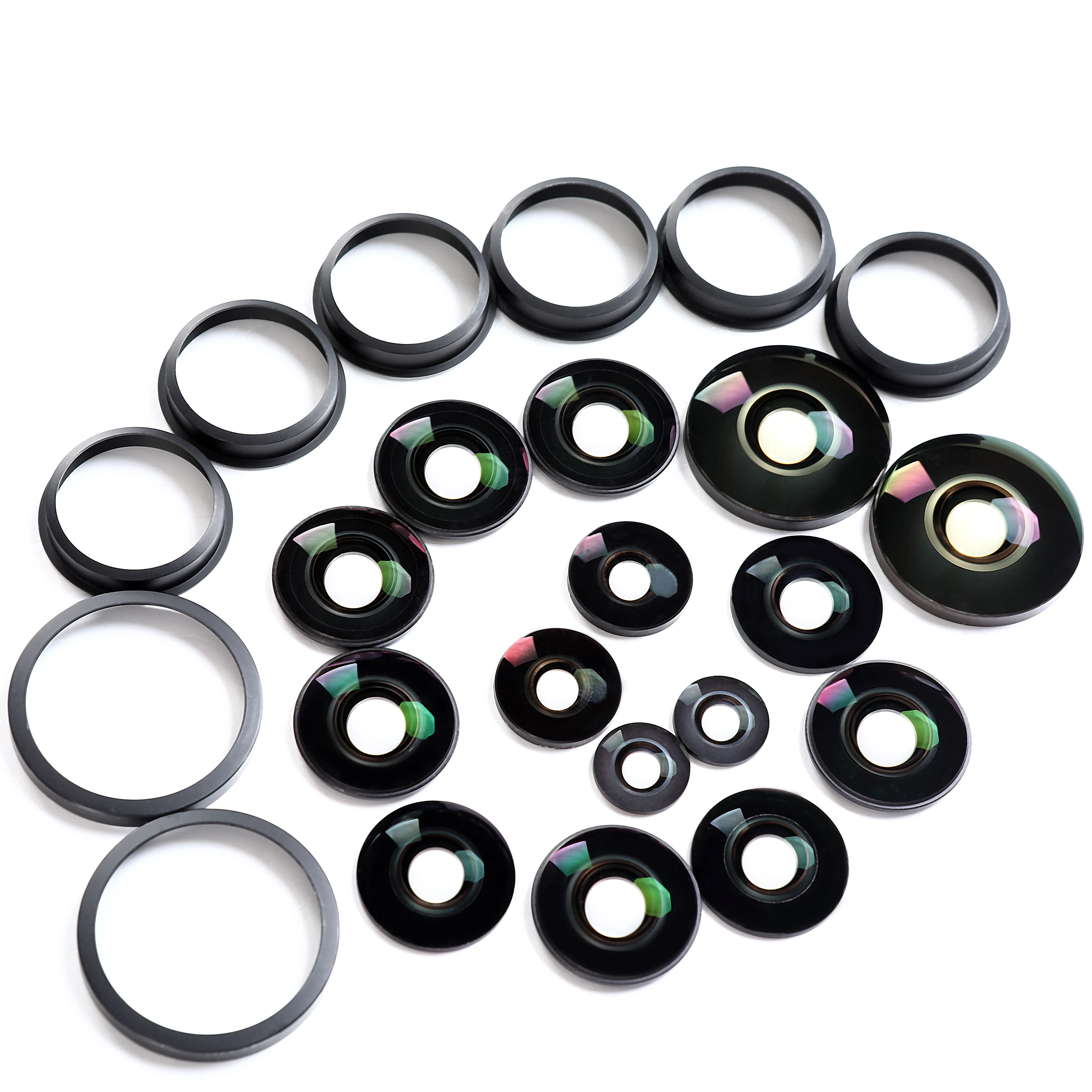 Lens Glass Replacement For Insta360 X3 Camera Repair Part 100% New with Base Universal front and behind Lenses 6