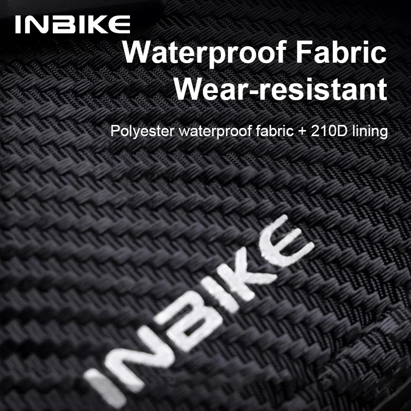INBIKE Bike Front Bag Waterproof Bicycle Top Tube Bag MTB Cycling Saddle Mountain Road Bike Storage Seat Tube Accessorie bike bag