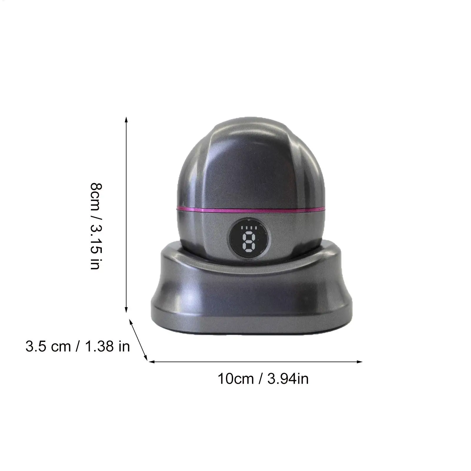 Small Flat Iron Rechargeable Cordless 3 Heat Settings Tiny Flat Iron Hair Straightener Comb for Women Girls Short Curly Bangs