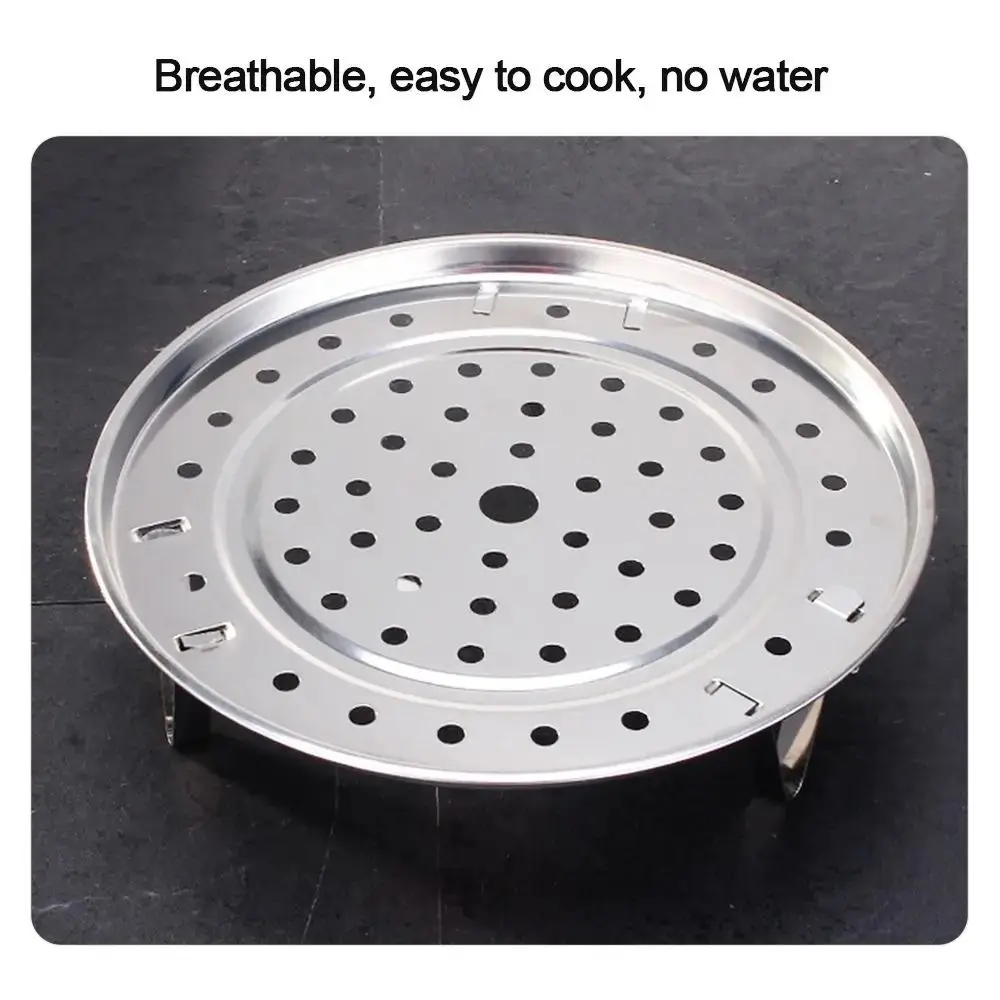 1Pcs Steaming Rack New Stand Basket Steaming Rack Stainless Steel Kitchen Tool Tray Multi Size Multifunction Bowl Pot steamer rack steamer basket