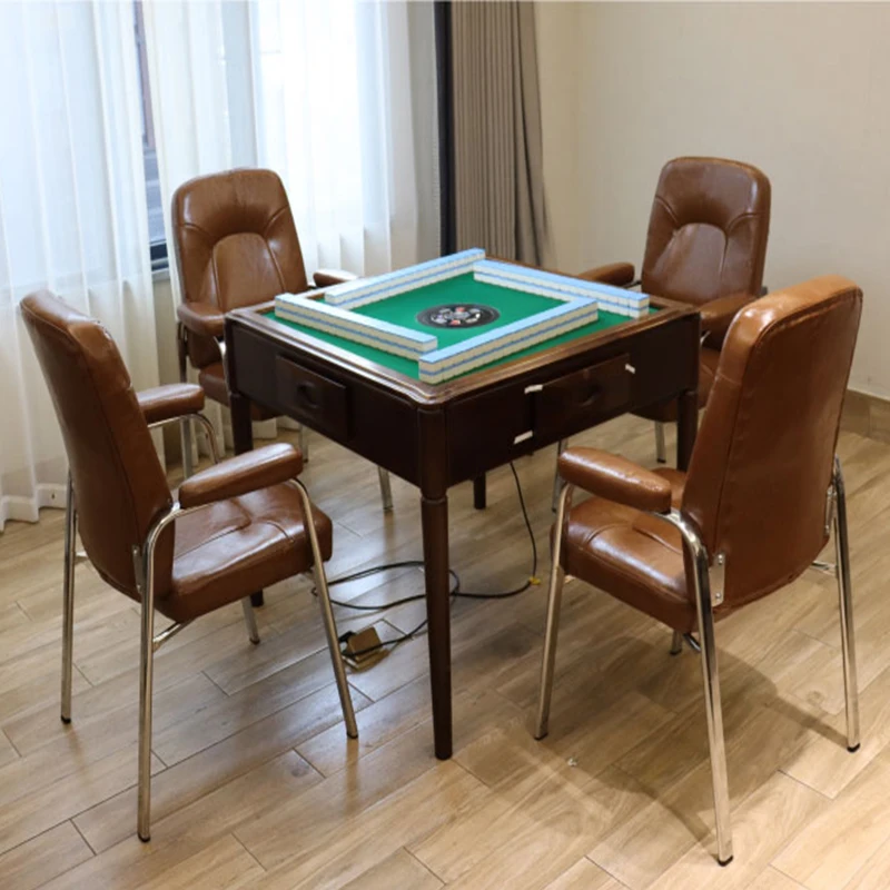 Chess Card Room Special Chair Family Backrest Play Mahjong Sitting Stool Seat Luxury Machine Table Hall Comfortable Chairs