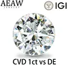 AEAW IGI Certificate Lab Grown Diamonds CVD HPHT Loose Diamond VS-VVS DE 0.5CT to 3CT 1