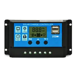 Solar Controller Uncomplicated Optical Time Control Solar LCD Display Charge Discharge Intelligent Control Controller