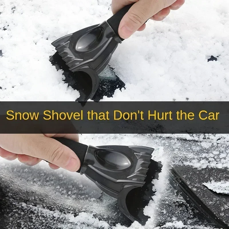 Ice Scraper Snow Removal Vehicle Deicer Car Window Scraper Glass Defroster Car Winter Accessories windshield shovel windshield deicing instrument car deicer snow ice scraper 1Pcs