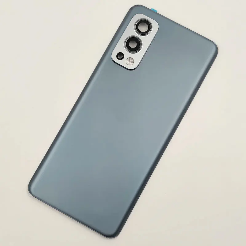 OnePlus Nord 2 5G 유리 후면 배터리 커버 도어 하우징 케이스(카메라 렌즈 교체 부품 포함)