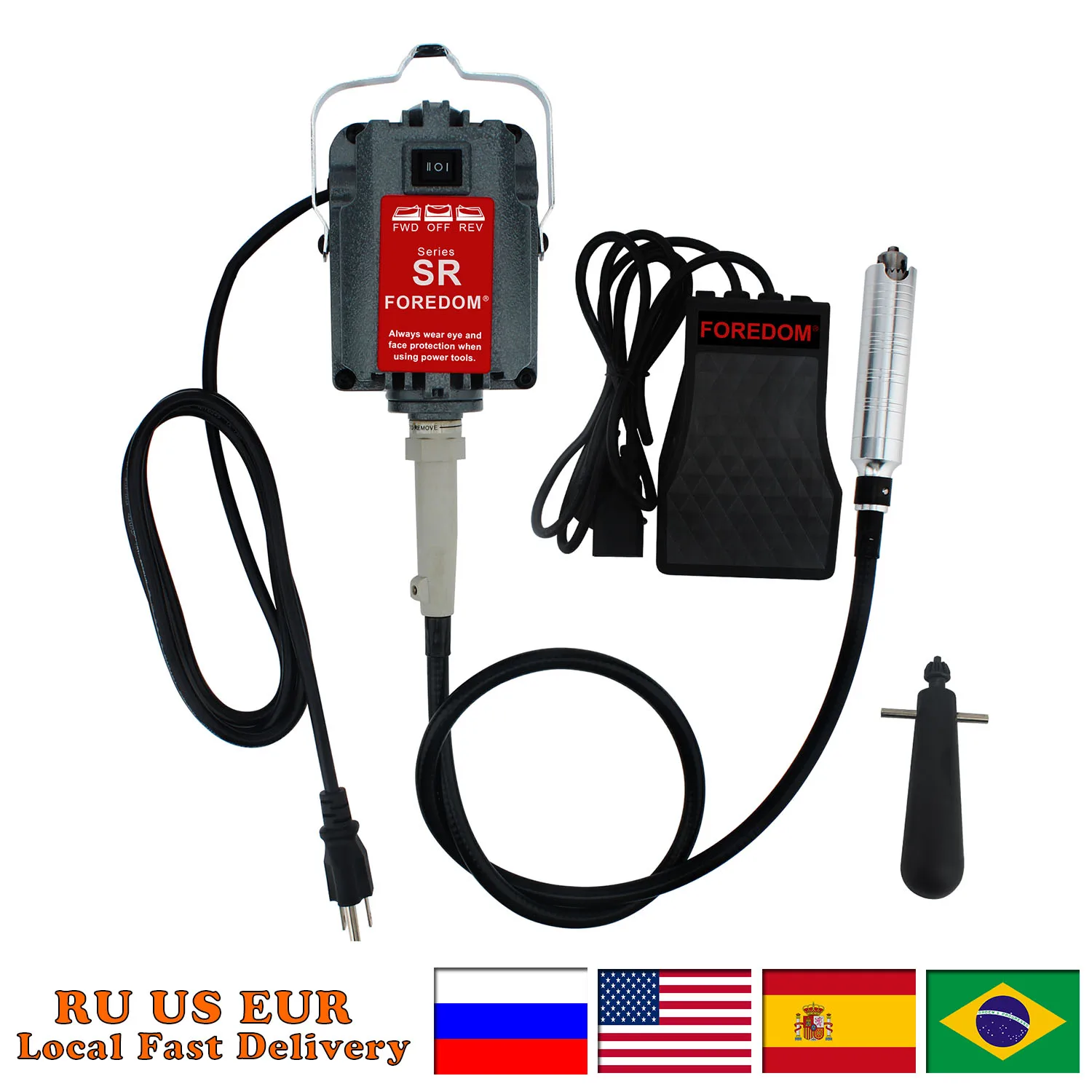 SRGrinderFlexshaftRotaryHangingMotor230WRotaryToolwith