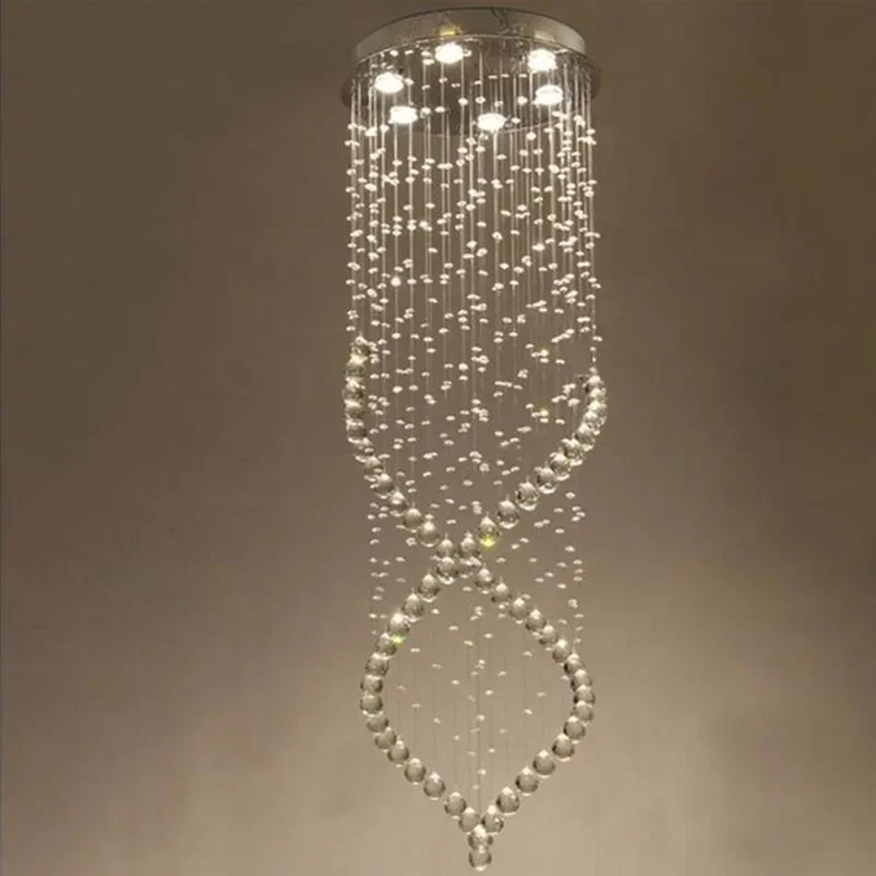 Lustre LED cristal K9 - vue 7