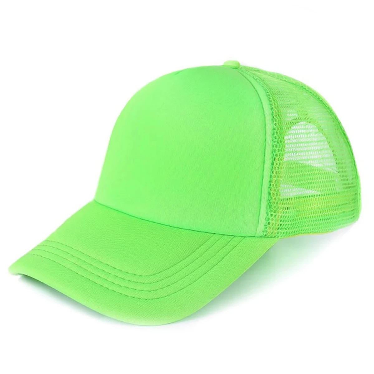 Truck driver's Adjustable Classic Mesh Back Baseball Cap Contour Cotton Hat men's and women's father's Solid