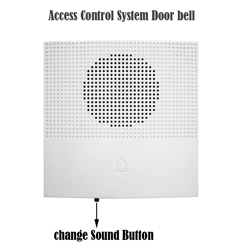 Vocal Wired Doorbell for Secure Access Control Systems