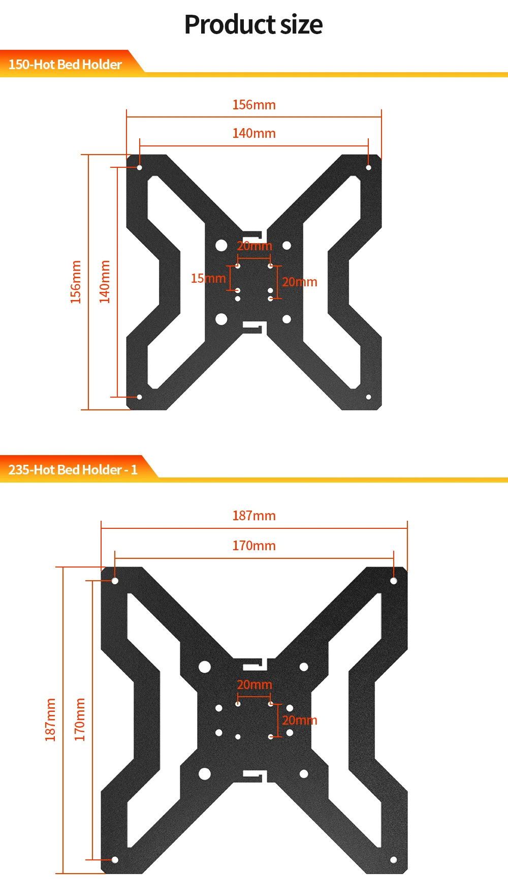 peças e acessórios para impressora 3d
