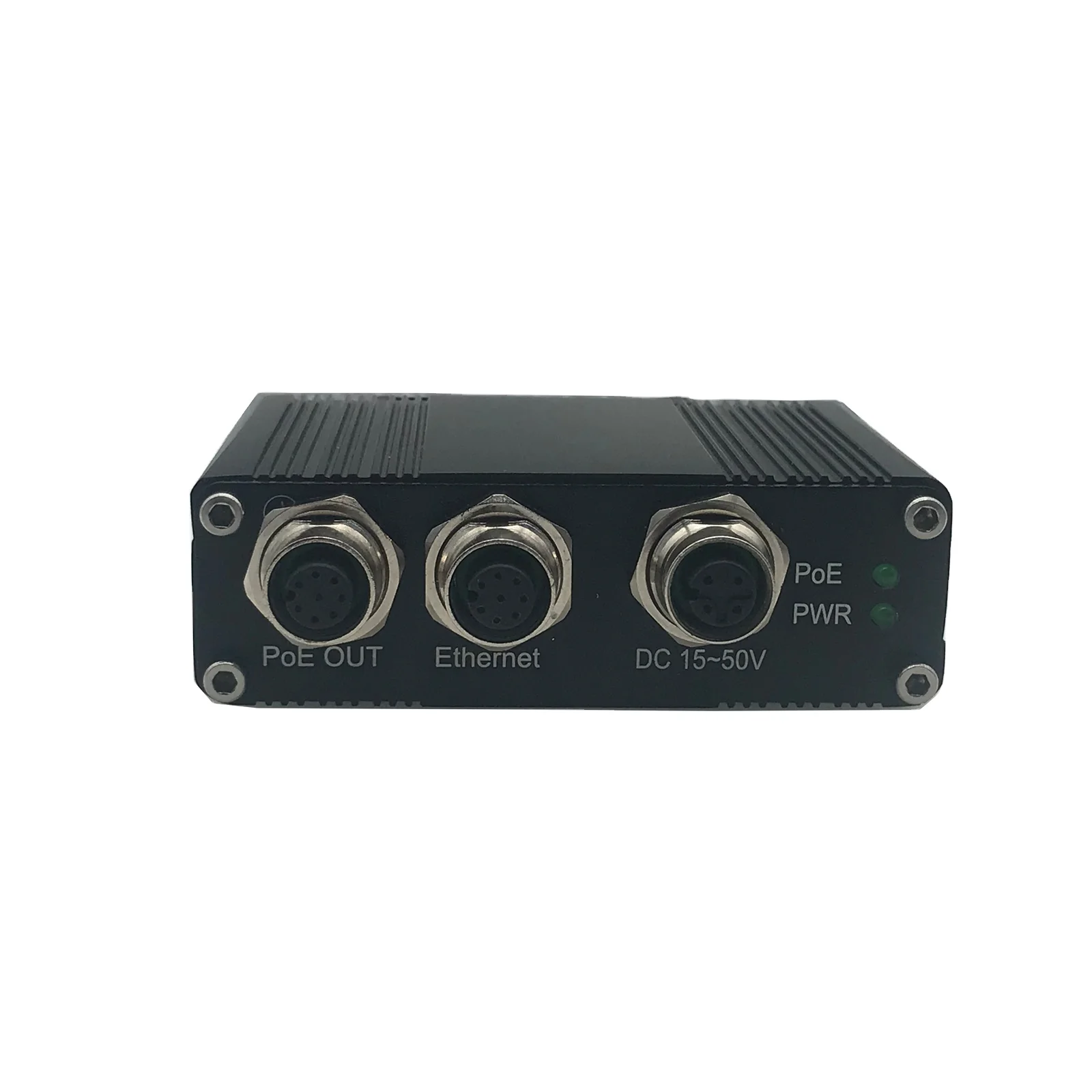 

EN50155 Industrial 1-port 10/100/1000 PoE Injector with 30W output M12 connector