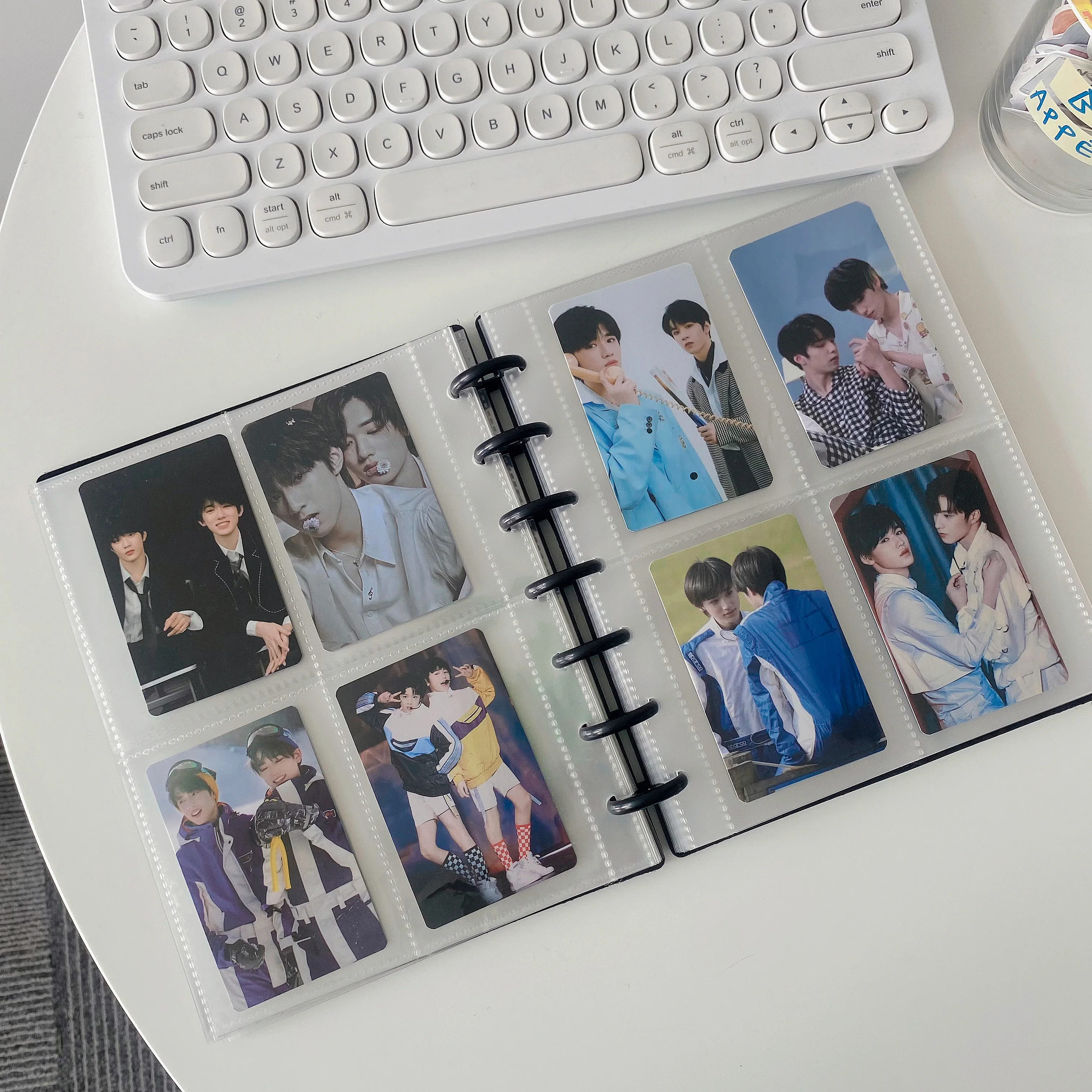 Mushroom Hole 3/5/7 inch Kpop Photocards Album Collect Book Star Chaser Album Small Card Storage Stationery