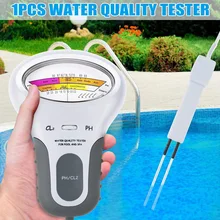 

PH Meter PH Tester High Precision Water Quality Testing 0.00-14.00 PH Measure Range Suitable for Aquarium Swimming Pool