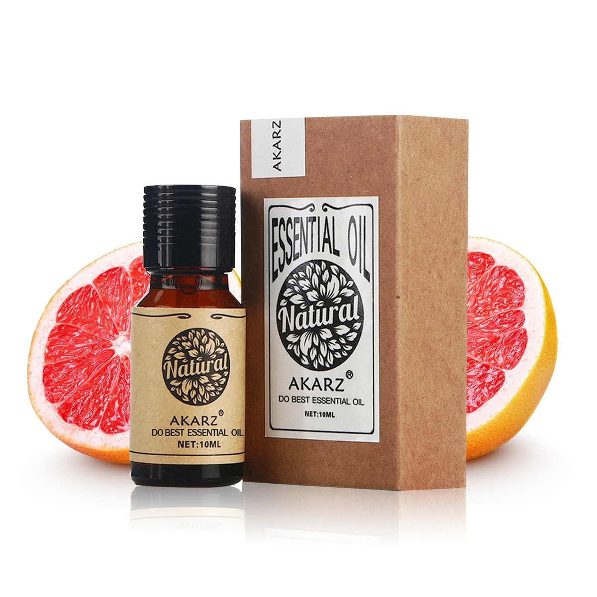 AKARZ Grapefruit Essential Oil Natural Improve Obesity, Edema Ease
