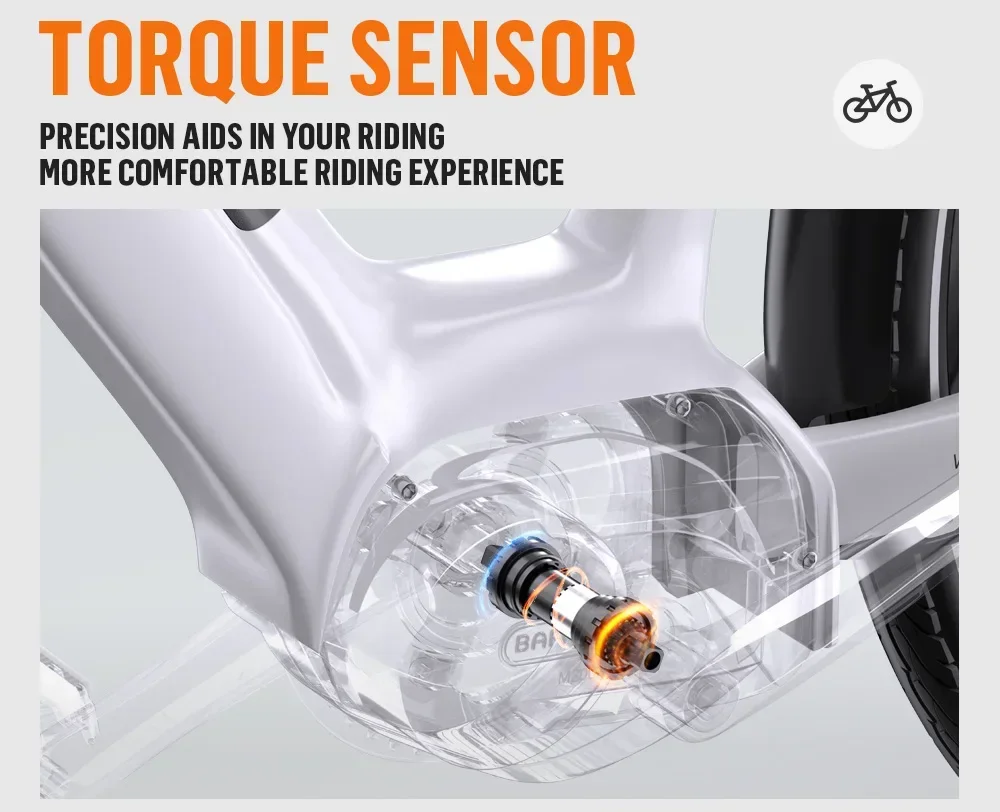 OneSport OT07 mid-mounted electric bicycle, 250W mid-dieve motor, 36V10.4AH battery, 70-90KM range, oil brake, 7 speeds. S2f6fbca3c7b24e3cab7994152a6e1c22t