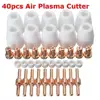 40 x Air Plasma Cutter Consumables for PT-31 LG-40 Torch CUT-40 Extend Nozzles 4