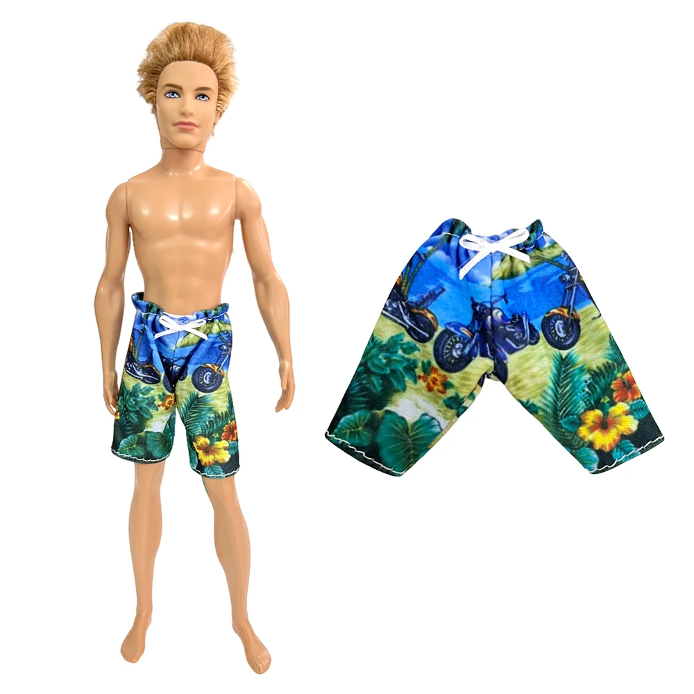 Beach Swimsuit Clothes for Barbie and Ken Doll Summer Shorts Swimwear Summer Pants Accessories barbie doll clothes doll clothes doll clothes accessories doll accessories plush doll accessories