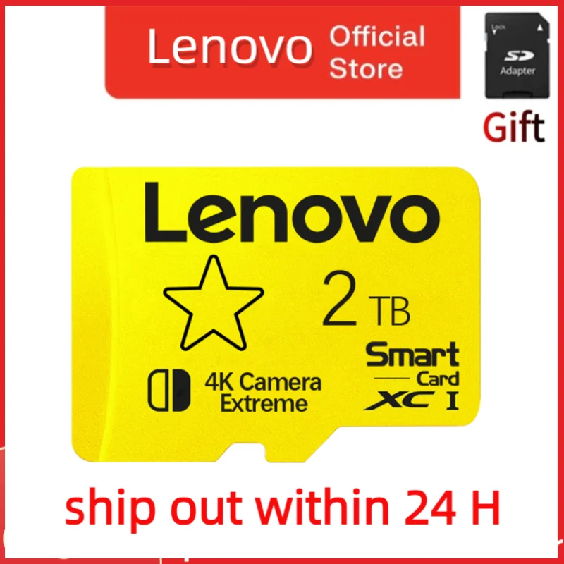 Lenovo 2Tb Extreme Pro Sd Card Class10 1Tb 512Gb 256Gb 128Gb Scheda Di Memoria Flash Micro Sd Tf Card 10 Uhs-I Per Monitor Della Fotocamera Ps4