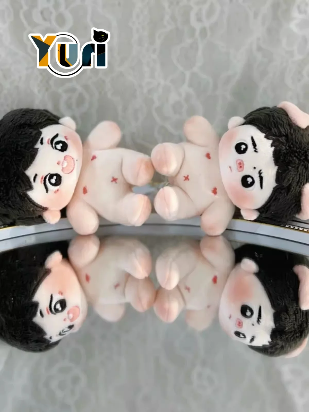 

Yuri MDZS Wang Yibo Xiao Zhan Idol Star 10cm Plush Doll Toys Body Cute Cosplay C GG Pre-sale