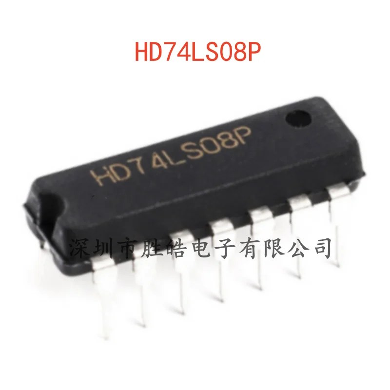 

(10PCS) NEW HD74LS08P 74LS08P Quad 2 Input with Gate Logic Chip Straight In DIP-14 HD74LS08P Integrated Circuit