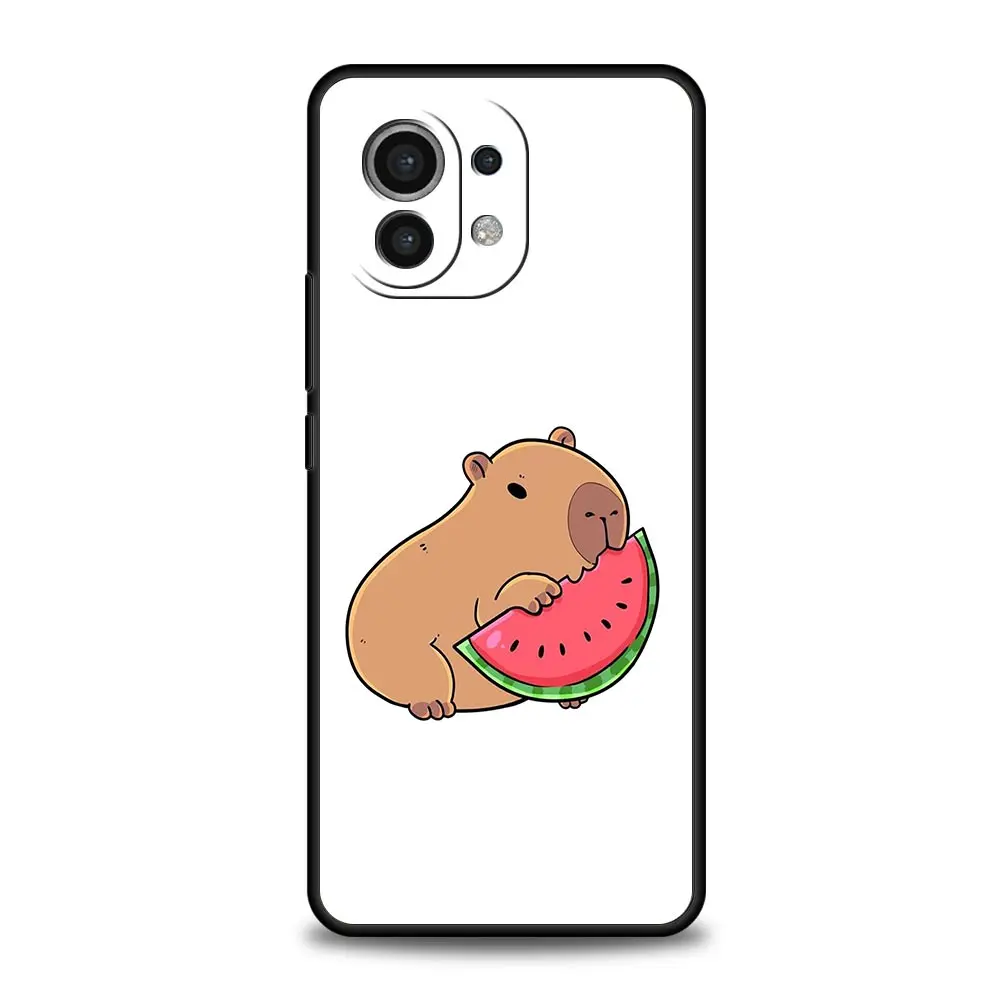 Capybara Couple Cartoon Soft Phone Case Cover