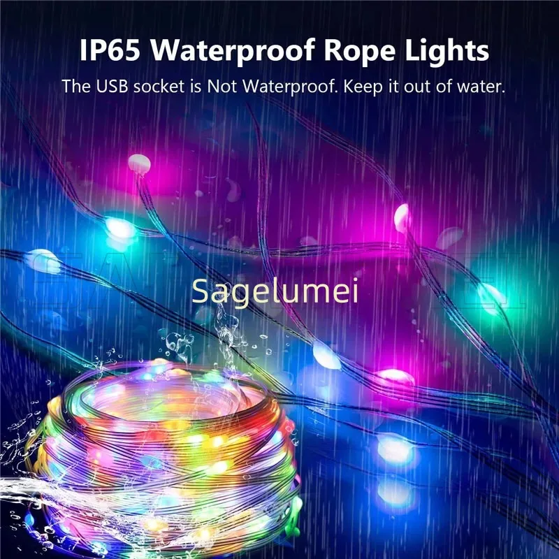 SAGE LU MEI RGB LED Lichterkette Abbildung 12
