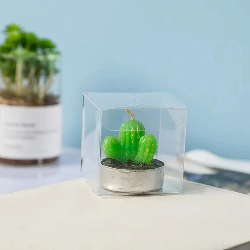 Clear Cake Box Transparent Gift Organizer, PVC and Paper Packaging for Birthday, Baby S... - SKU CCBT1219 - UGI Packaging