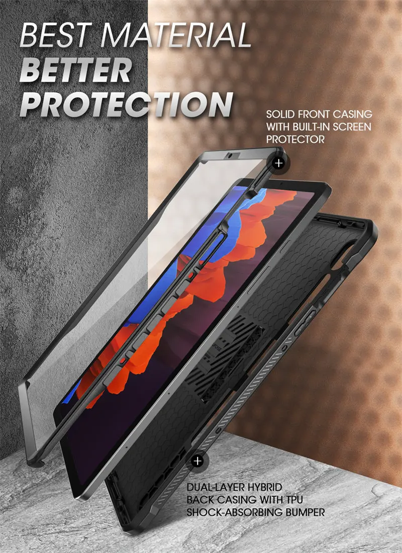 de tela embutido, capa para Samsung Galaxy