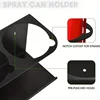 Five Cans Wall-Mounted Steel Aerosol Spray Can Holder Rack Organizer for Garage and Workspace 6