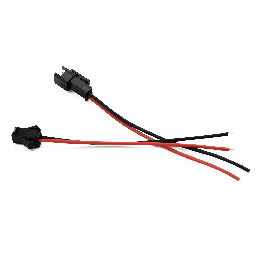 10 Pairs 10cm JST SM 2P 2Pin Plug Socket Male To Female Wire Connector LED Strips Lamp Driver Connectors Cable Quick Adapter image 4