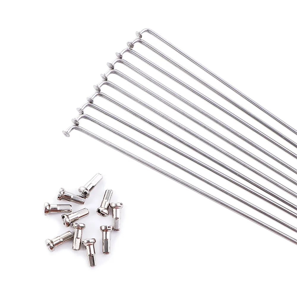 Bicycle Spokes Bike Spokes Nipples 10pcs 14G