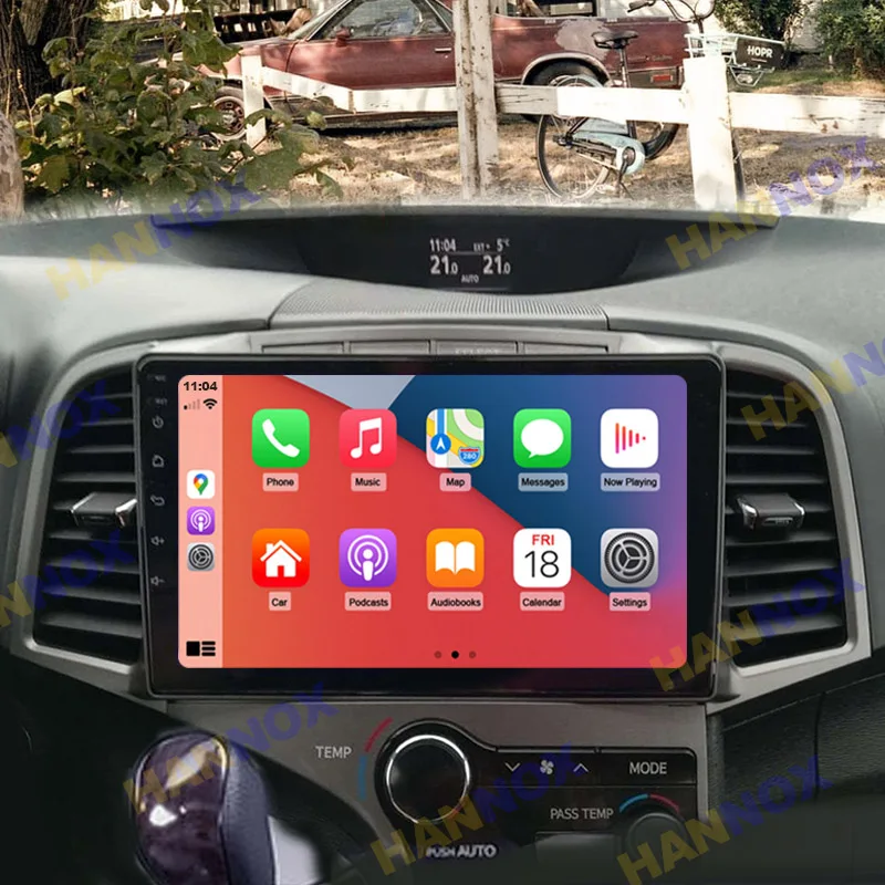 For Toyota Venza 2008 2016 Car Radio carplay BT WIFI Multimedia Video