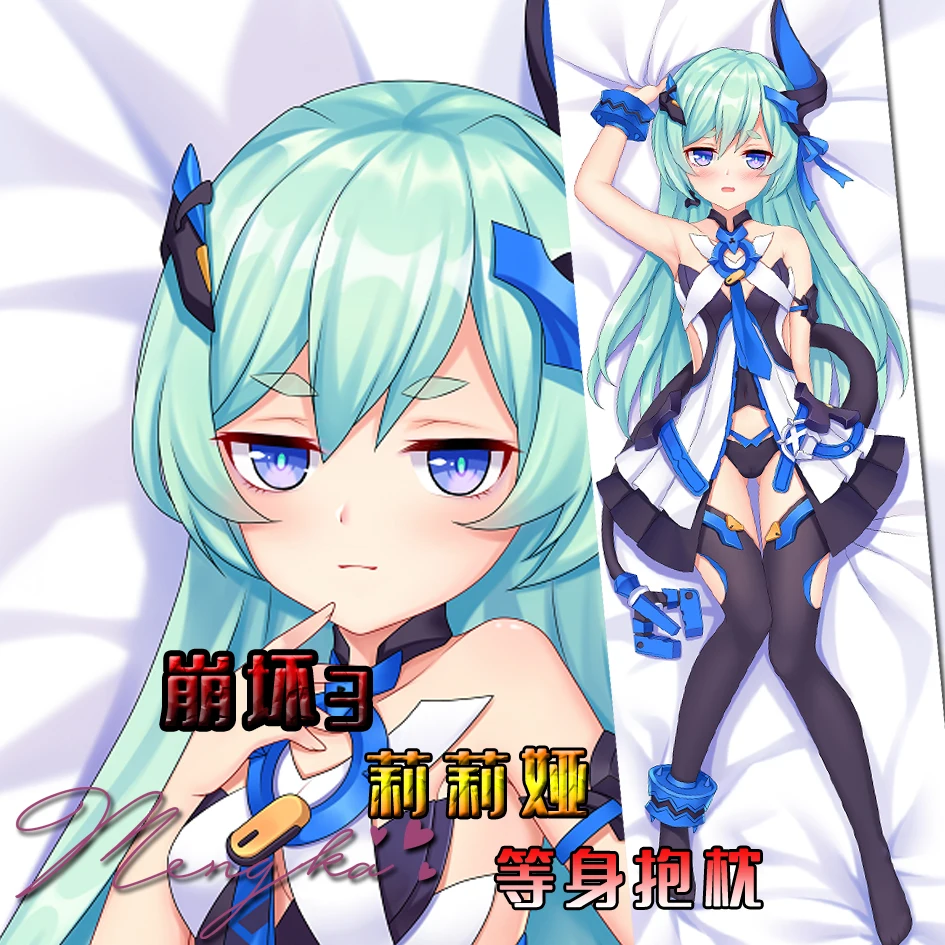 

Anime Game Liliya·Olenyeva Honkai Impact 3 Cosplay Dakimakura Hug Body Pillow Otaku Case Cushion Cover Bedding Decor Gifts