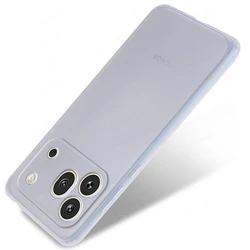 Premium TPU Soft Silicone Back Phone Cover Case - Elegant and Durable Protection - Honor 600 (Transparent White)