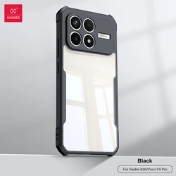 Xundd Airbag Shockproof Phone Case - Transparent TPU+Acrylic Striped Shell - Acrylic and TPU (For POCO F8 Pro)