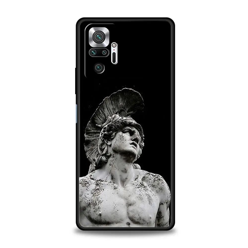 Ancient Greek Sculpture Design Soft TPU Phone Case