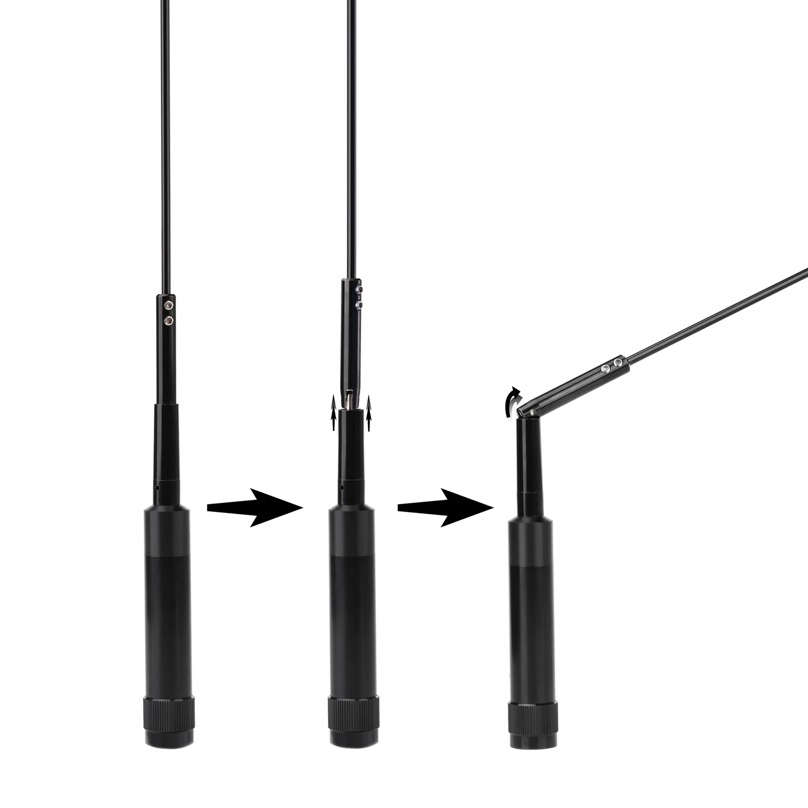 Superbat 3/5.5dB 144/430MHz(136-174MHZ,400-470MHZ) VHF/UHF Dual Band Antenna for Most Dual-band Mobile Radio Models