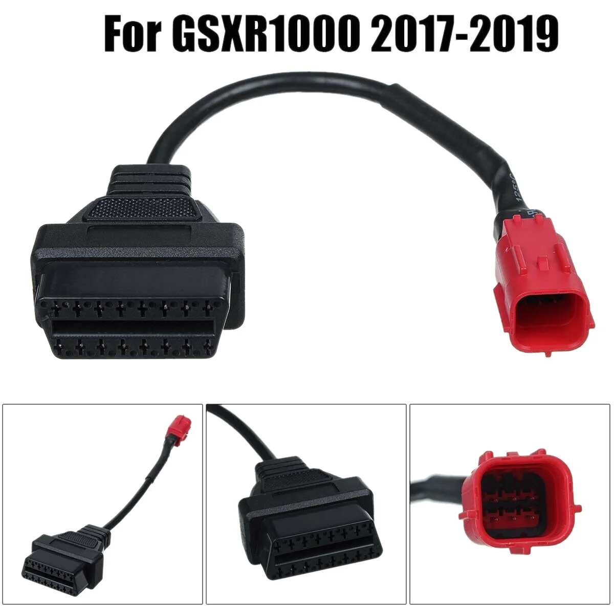 스즈키 GSXR1000 용 하네스 케이블, 오토바이 6 핀 OBD2 결함 진단 어댑터