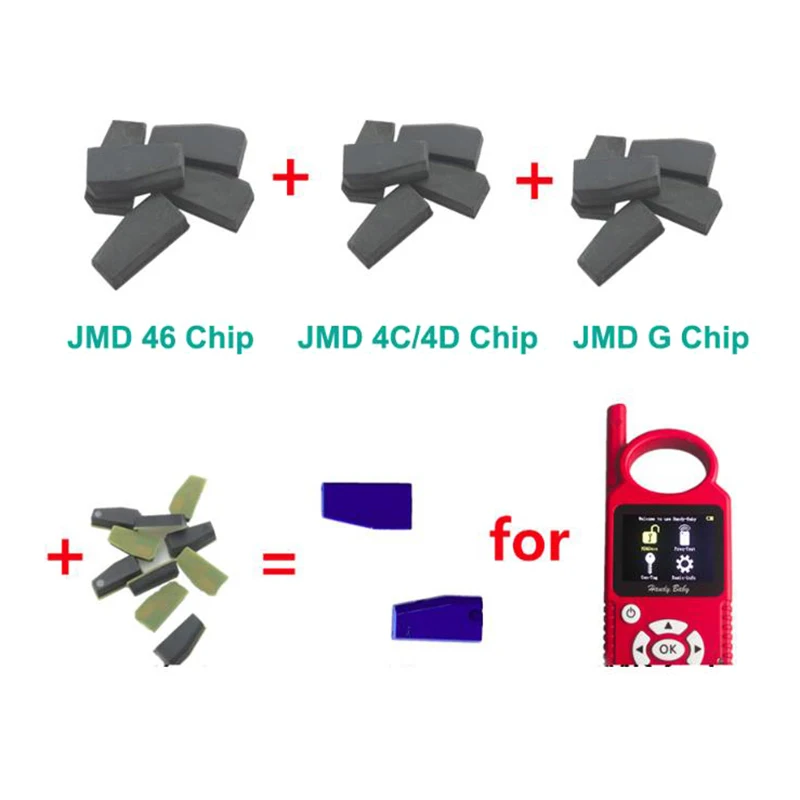 5 PCS/LOT Original Car Key Blank Chip JMD King Chip for Handy Baby for 46/48/4C/4D/G automotive ic chip,car key transponder chip