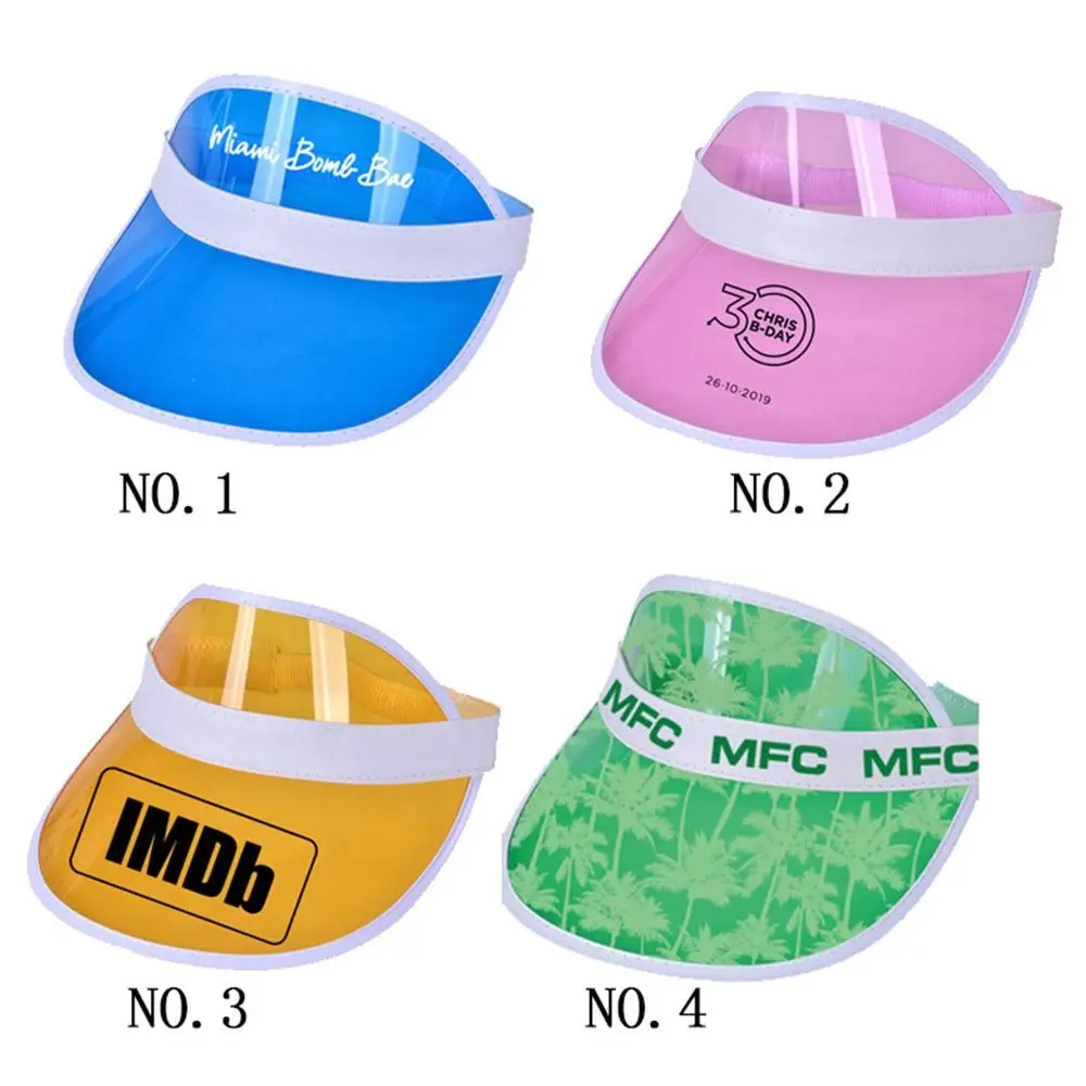 PVC Sports Accessories Women Men Anti-UV Sunshade Hat Summer Baseball Hat Visor Caps Bicycle Sun Hat 6
