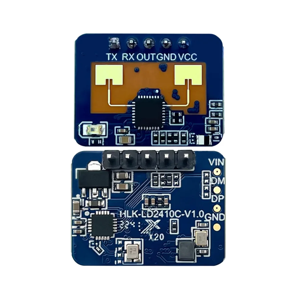Human Presence Sensor LD2410C 24Ghz HLK-LD2410C 24G Millimeter Wave Radar Sensor Module Non-contact Heartbeat Motion Detection
