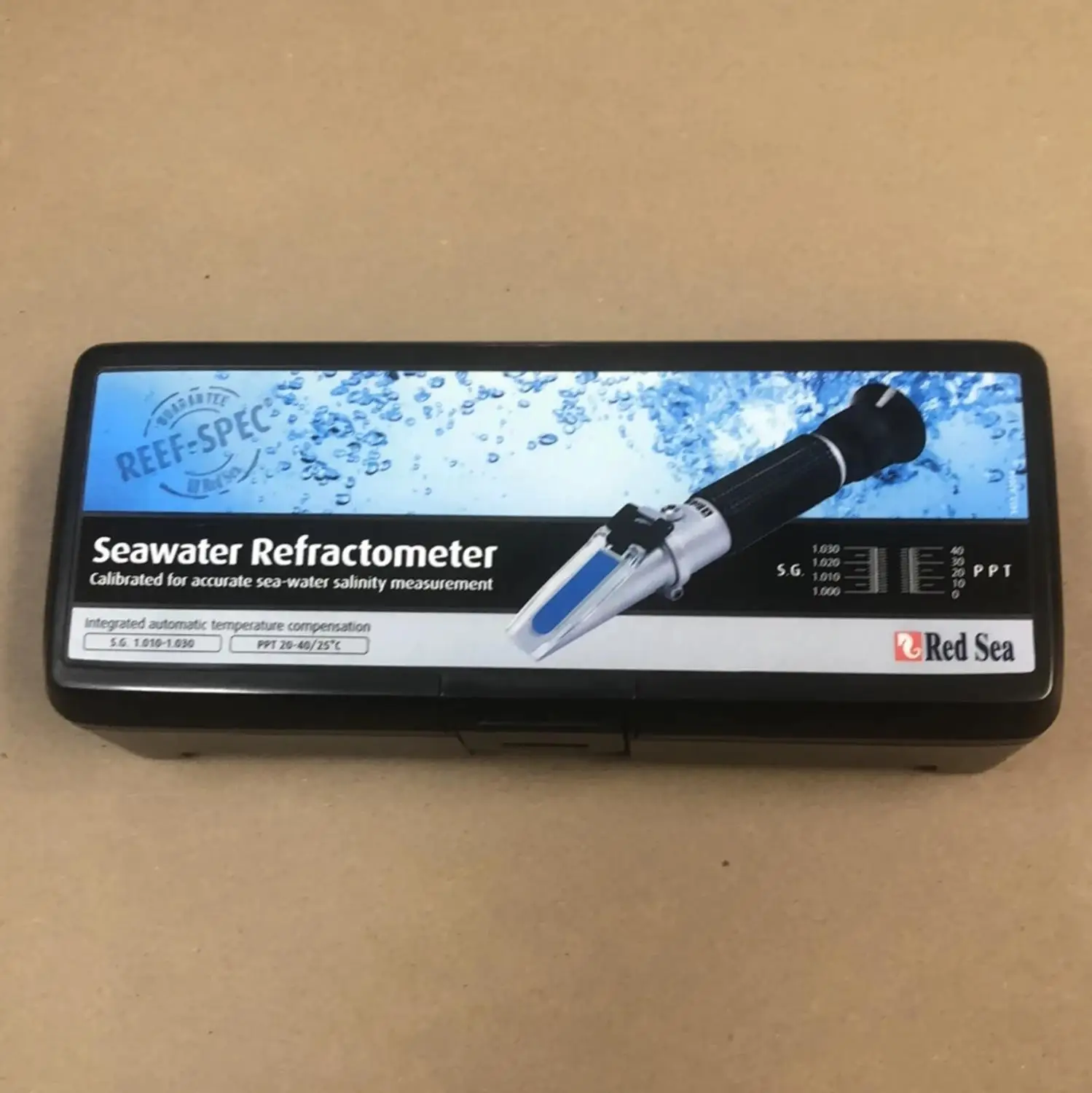 Red Sea Seawater Refractometer Manuals & Useful Tools Exceptional Accuracy