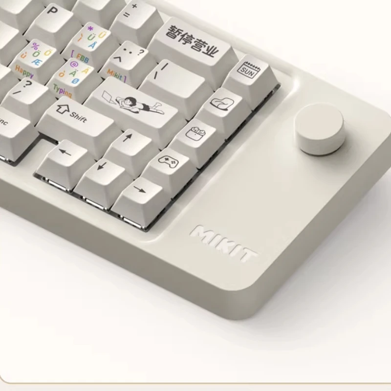 Mikit M65 Mechanical Keyboard Customized Wireless Tri-mode Hot