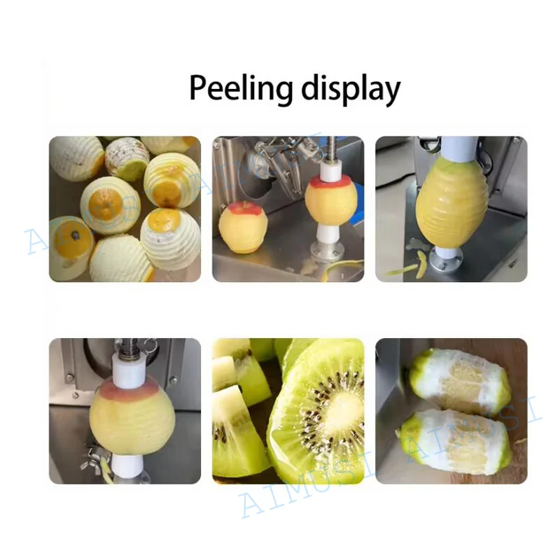 Description Picture 4 of itemElectric Adjustable Small Fruit Peeling Machine apple Orange Kiwi Pear Lemon Peeler automatic Fruit Skin Removing Machine