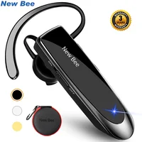 Auriculares Bluetooth Bee, Nuevos Auriculares con Bluetooth 5.0, con Manos Libres, Mini Auricular Inalámbrico, para iPhone y Xiaomi, para Usar las 24 Horas