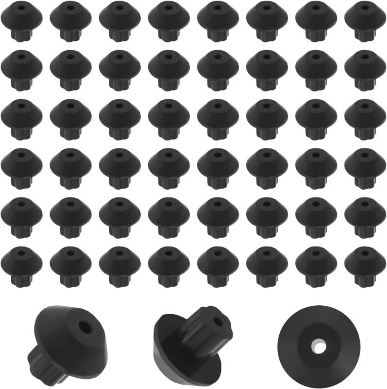 48 Pieces Stove Rubber Feet Non Slip Pads Countertop Supports Rubber Feet Set Gas Stove Parts