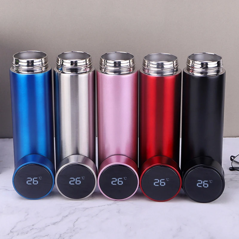 Flask Water Bottle Hot Cold Temperature Stainless Steel Vacuum Flasks