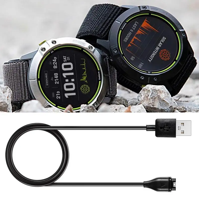 

Portable Charging Wire Replacement Charger ForGarmins Smart5 Smart Watch Charging Accessories ABS 500-700mA Fast Charging